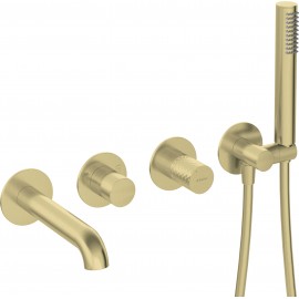 SILIA HEXA Bateria wannowa 4-otworowa podtynkowa