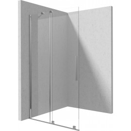 PRIZMA Ścianka prysznicowa walk-in 80 cm - przesuwna