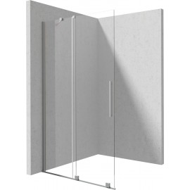 PRIZMA Ścianka prysznicowa walk-in 80 cm - przesuwna