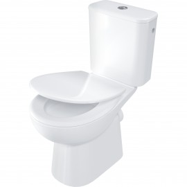 FUNKIA Miska WC kompakt bezkołnierzowa