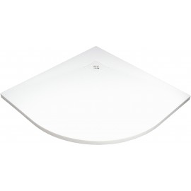 SILIA Brodzik akrylowy półokrągły 90x90 cm