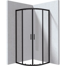 FUNKIA EVO Kabina prysznicowa półokrągła 90x90 cm