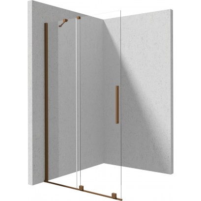 PRIZMA Ścianka prysznicowa walk-in 120 cm - przesuwna