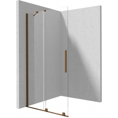 PRIZMA Ścianka prysznicowa walk-in 80 cm - przesuwna