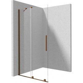 PRIZMA Ścianka prysznicowa walk-in 90 cm - przesuwna