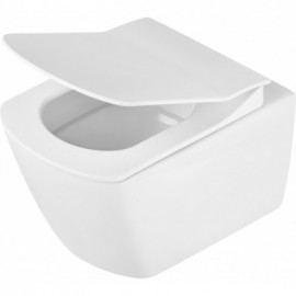 BLUR Miska WC wisząca bezkołnierzowa