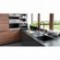 ZLEW. RAPIDO GRAFITOWY GRANIT 1K Z/O 780x490x190, 3,5" + OSPRZĘT SPACE SAVER