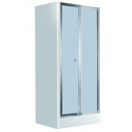 FLEX Drzwi prysznicowe wnękowe 90 cm - składane