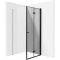 Drzwi prysznicowe 80 cm - składane