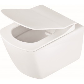 ANEMON Miska WC z deską bezkołnierzowa