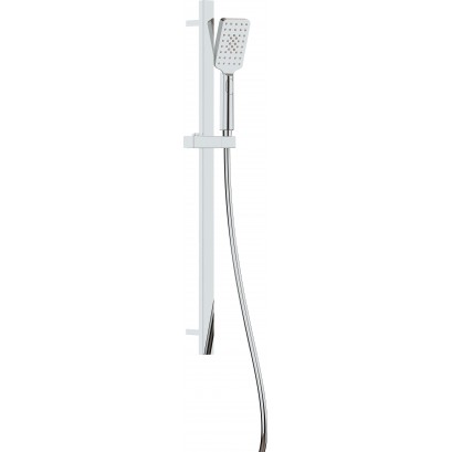 ALPINIA Zestaw prysznicowy 3-funkcyjny z drążkiem