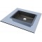 CORREO Umywalka granitowa wisząca/stawiana - 500x400 mm