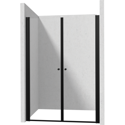 Zabudowa wnęki: podwójne drzwi wahadłowe 80 cm + 70 cm