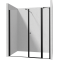 Zabudowa wnęki: drzwi uchylne 100 cm + ścianka 90 cm