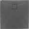 CORREO Brodzik granitowy kwadratowy 80x80 cm
