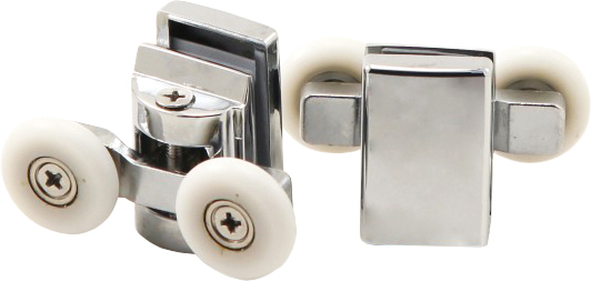 Horné dvojité rolky pre sklá 6 mm - FI 23 mm