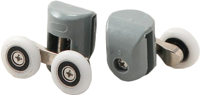 Horné dvojité kolieska pre sklá 5 mm - FI 23 mm Deante