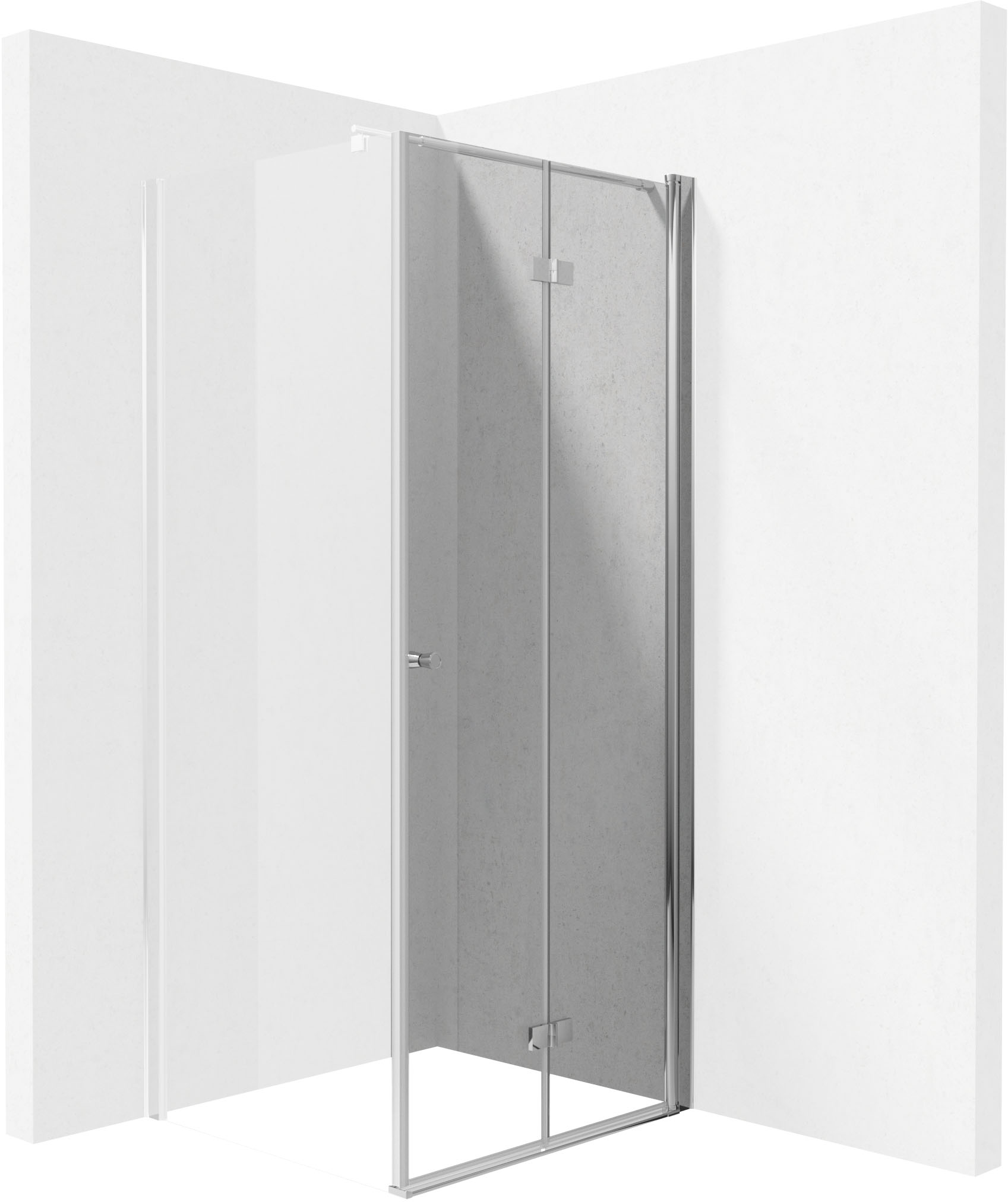 Kerria Plus - Drzwi prysznicowe systemu Kerria Plus 90 cm - składane