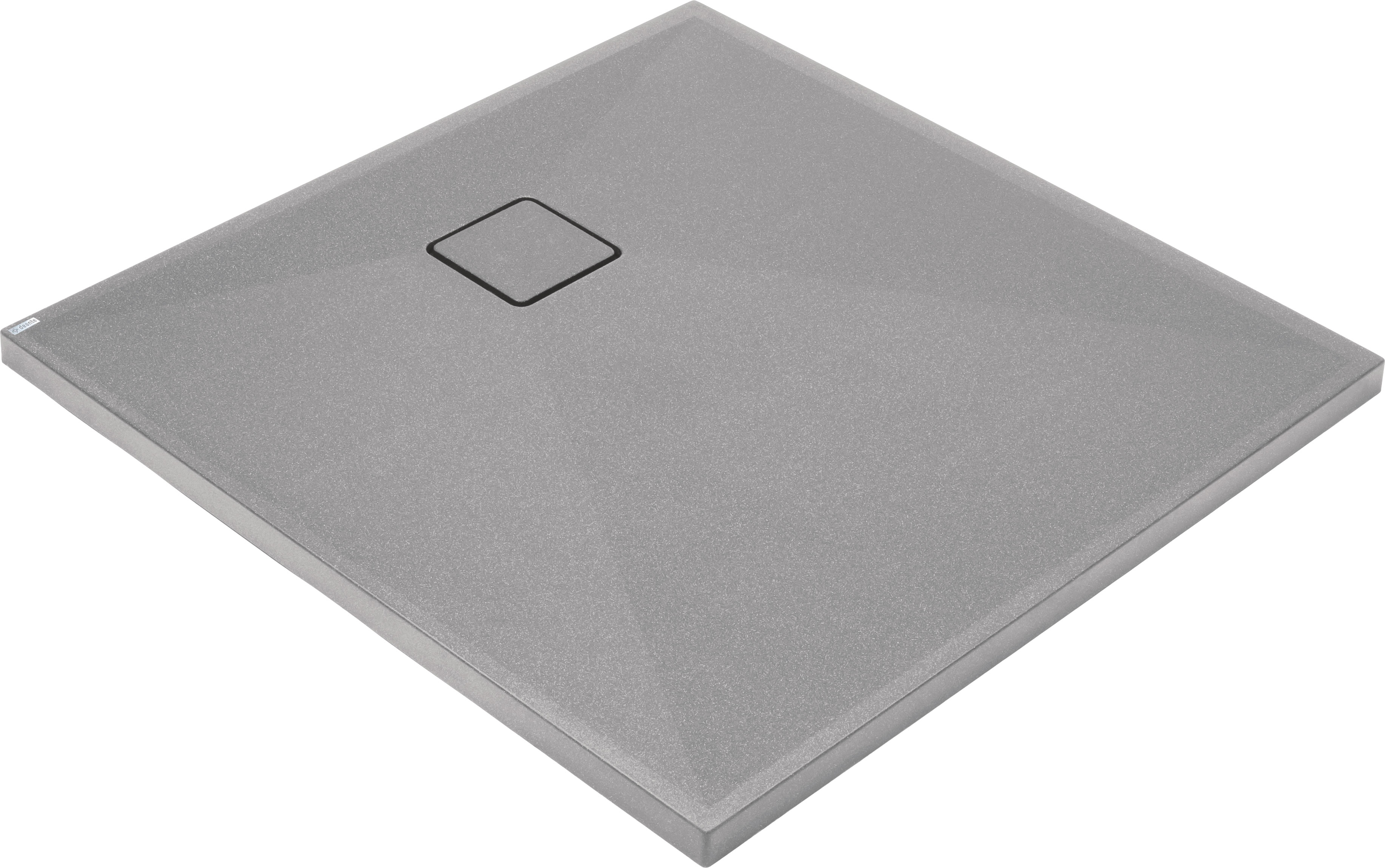 Correo - Brodzik granitowy kwadratowy 90x90 cm