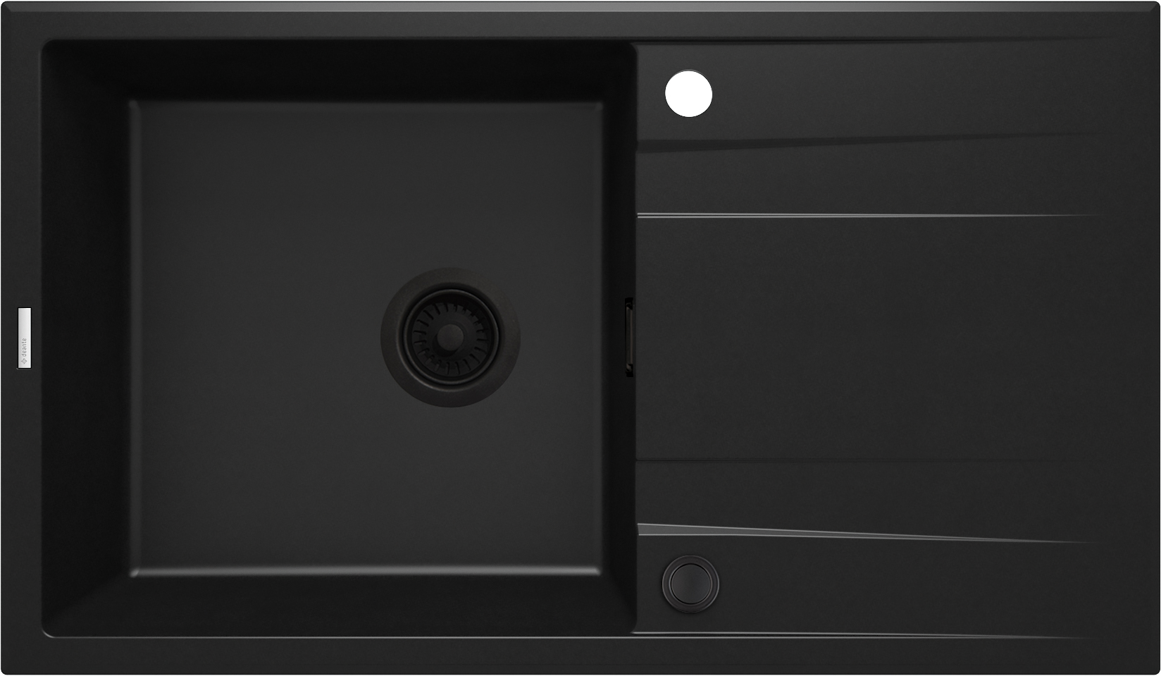 Eridan - Zlewozmywak granitowy 1-komorowy z ociekaczem