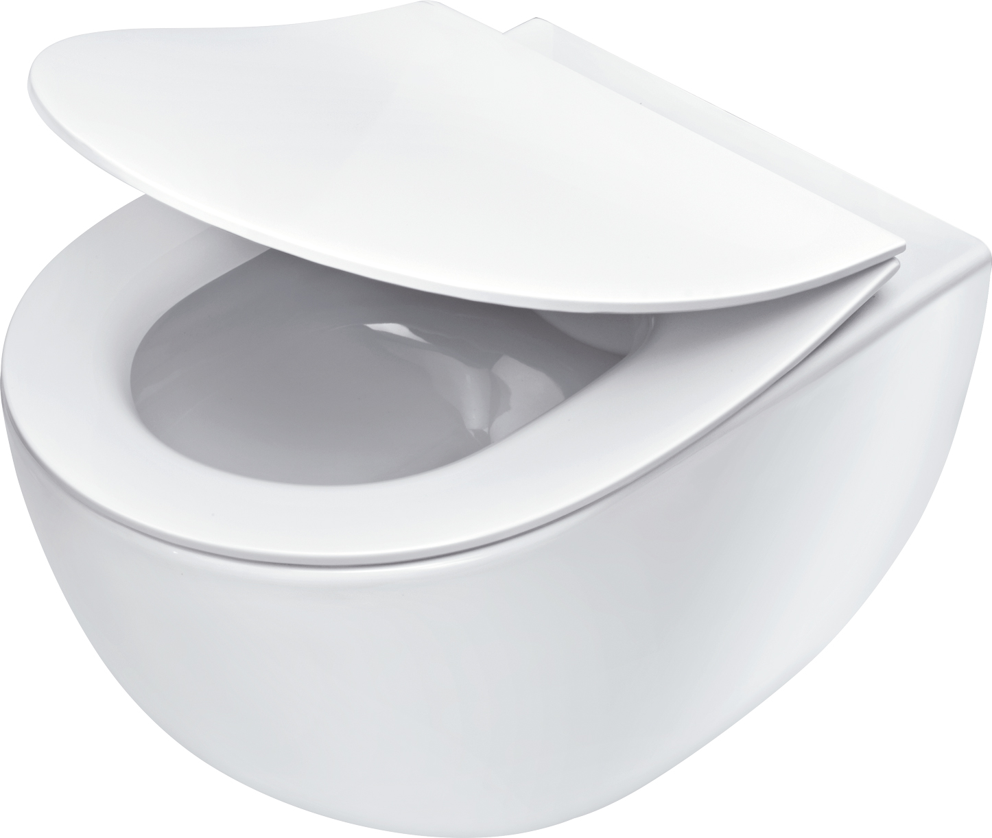 Peonia - Miska WC z deską bezkołnierzowa