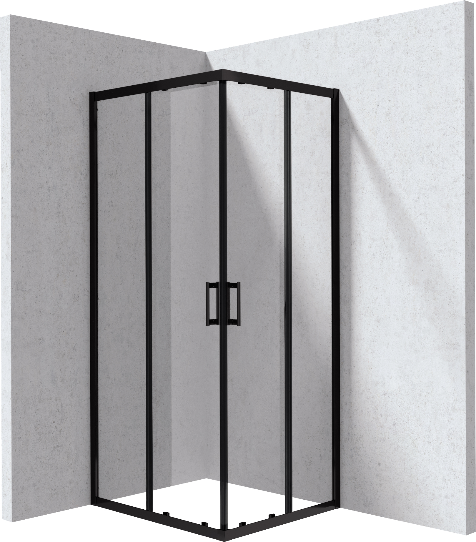 Funkia Evo - Kabina prysznicowa prostokątna 80x90 cm