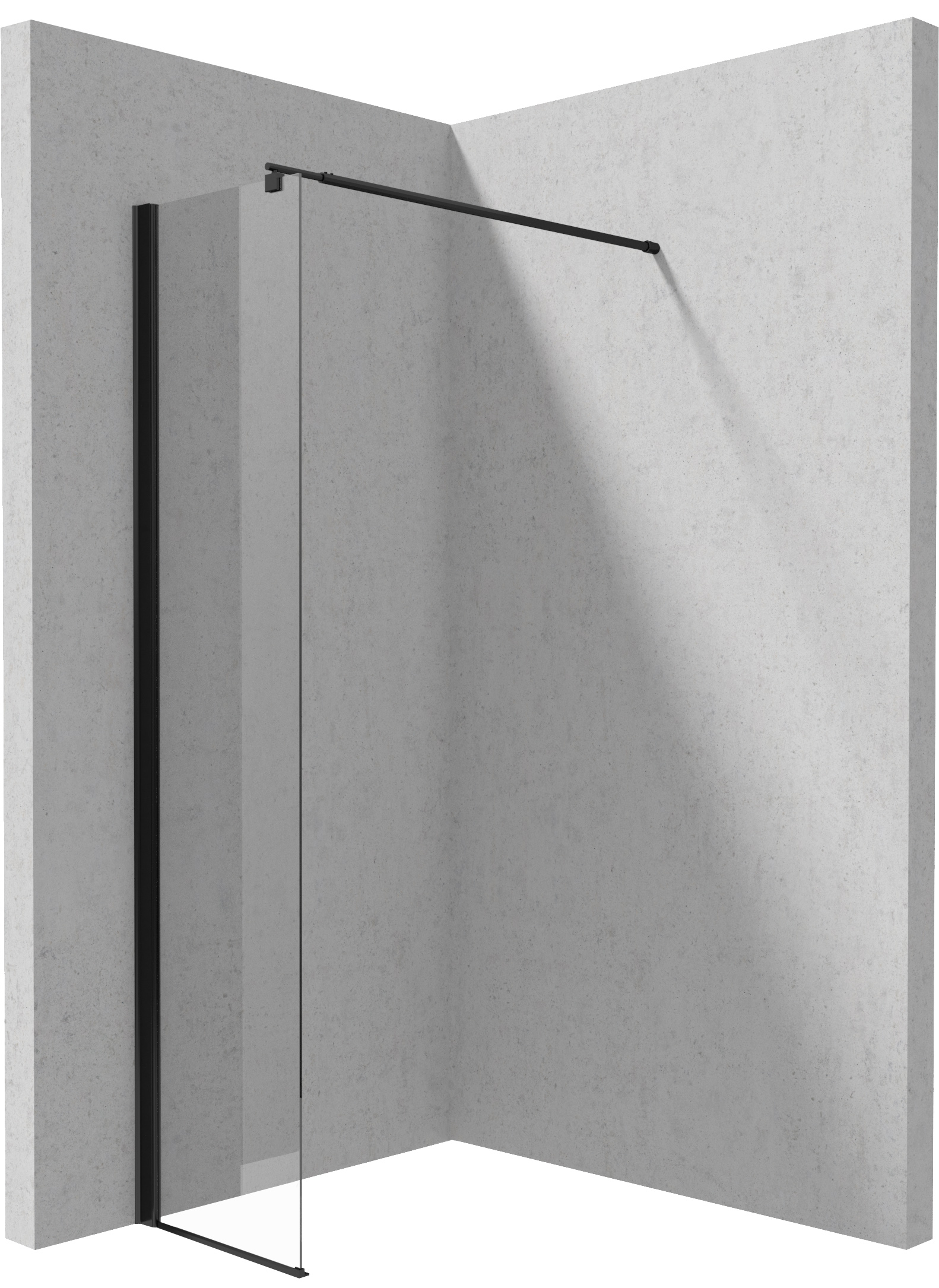 Ścianka prysznicowa / walk-in systemu Kerria Plus 30 cm