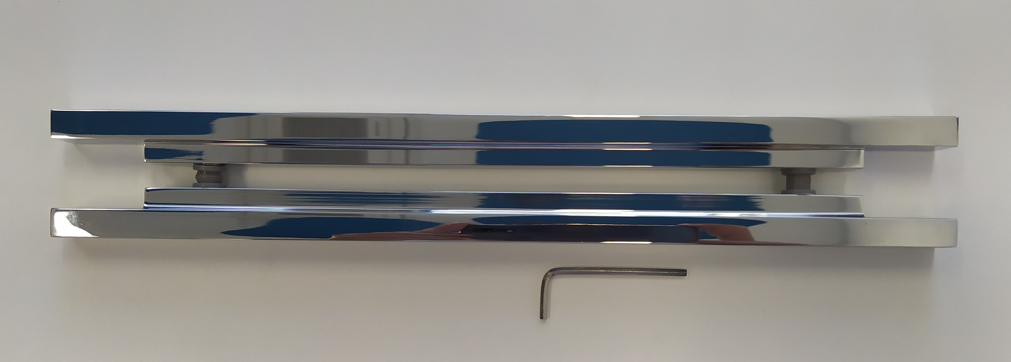 Shower door handle