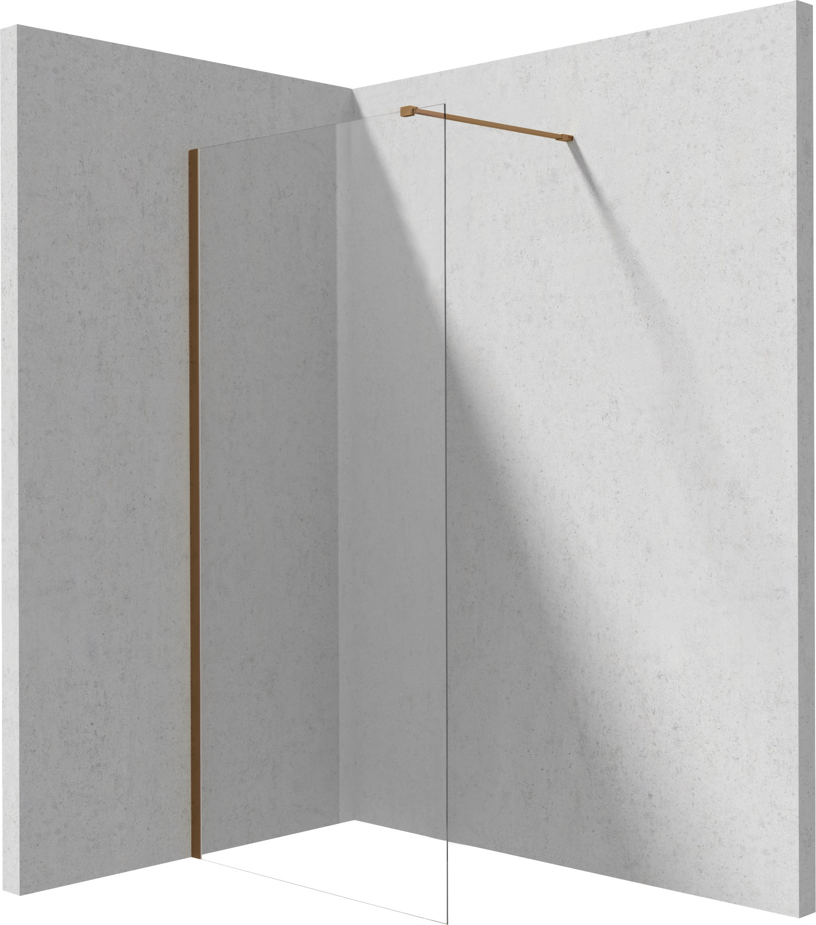 Prizma - Ścianka prysznicowa walk-in 120 cm