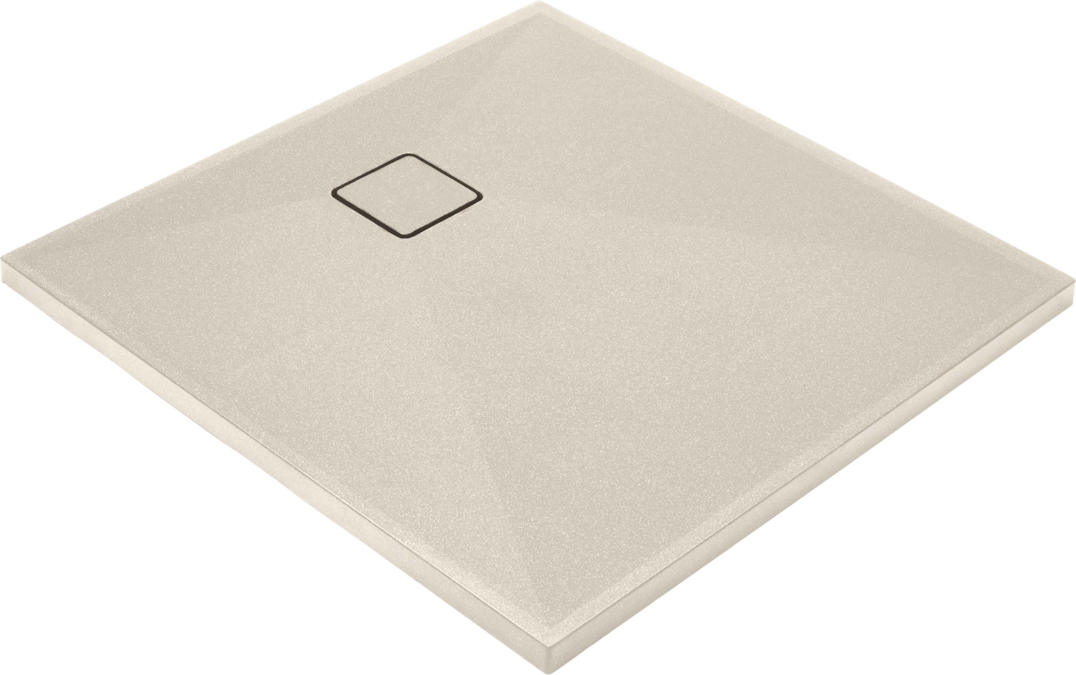 Correo - Brodzik granitowy kwadratowy 90x90 cm