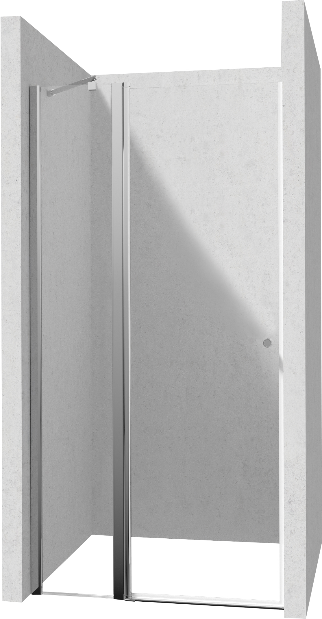 Kerria Plus - Drzwi prysznicowe 120 cm - uchylne