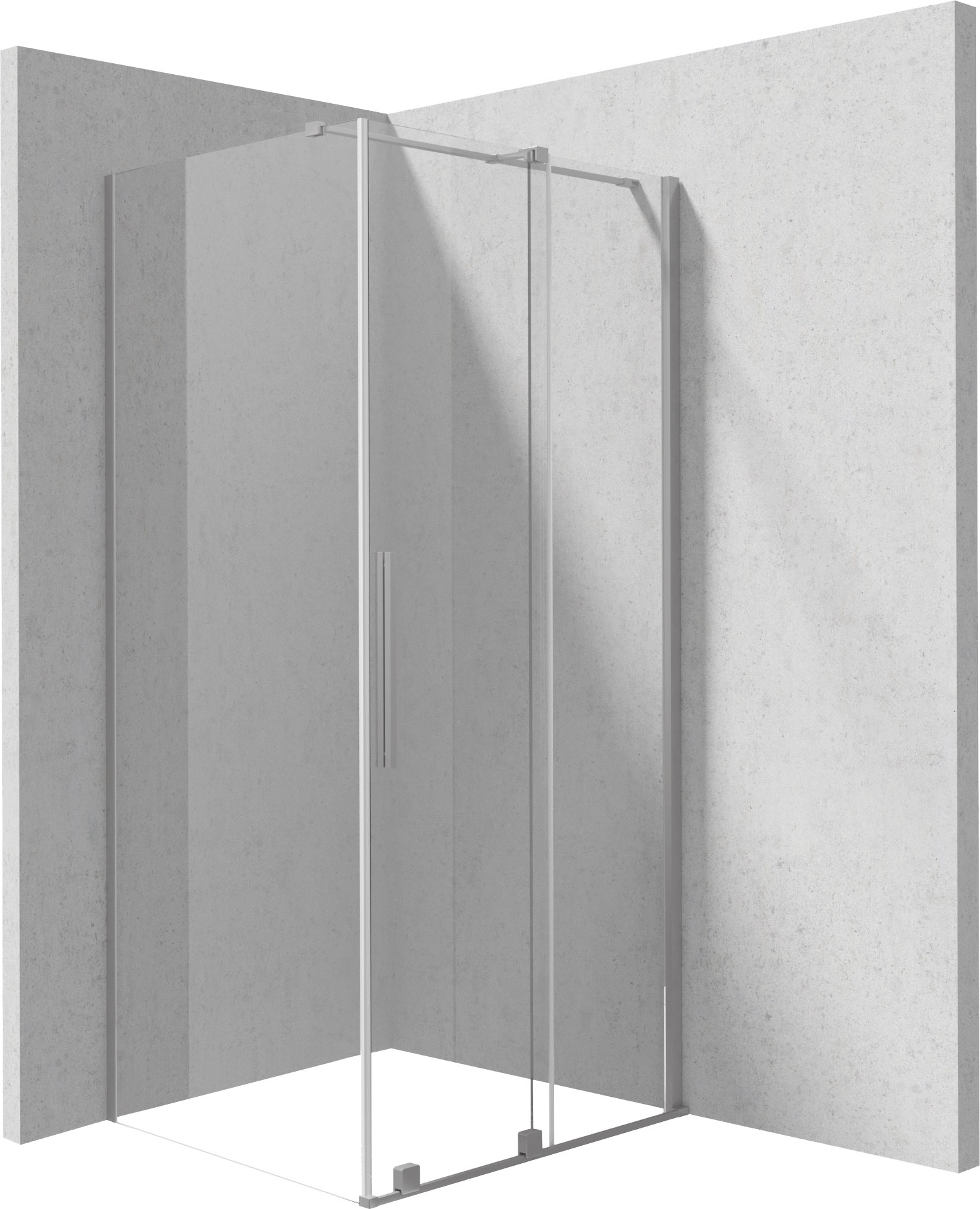 Prizma - Kabina prysznicowa prostokątna 100x80 cm
