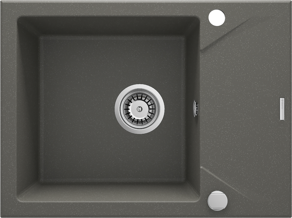 Evora - Zlewozmywak granitowy 1-komorowy z ociekaczem