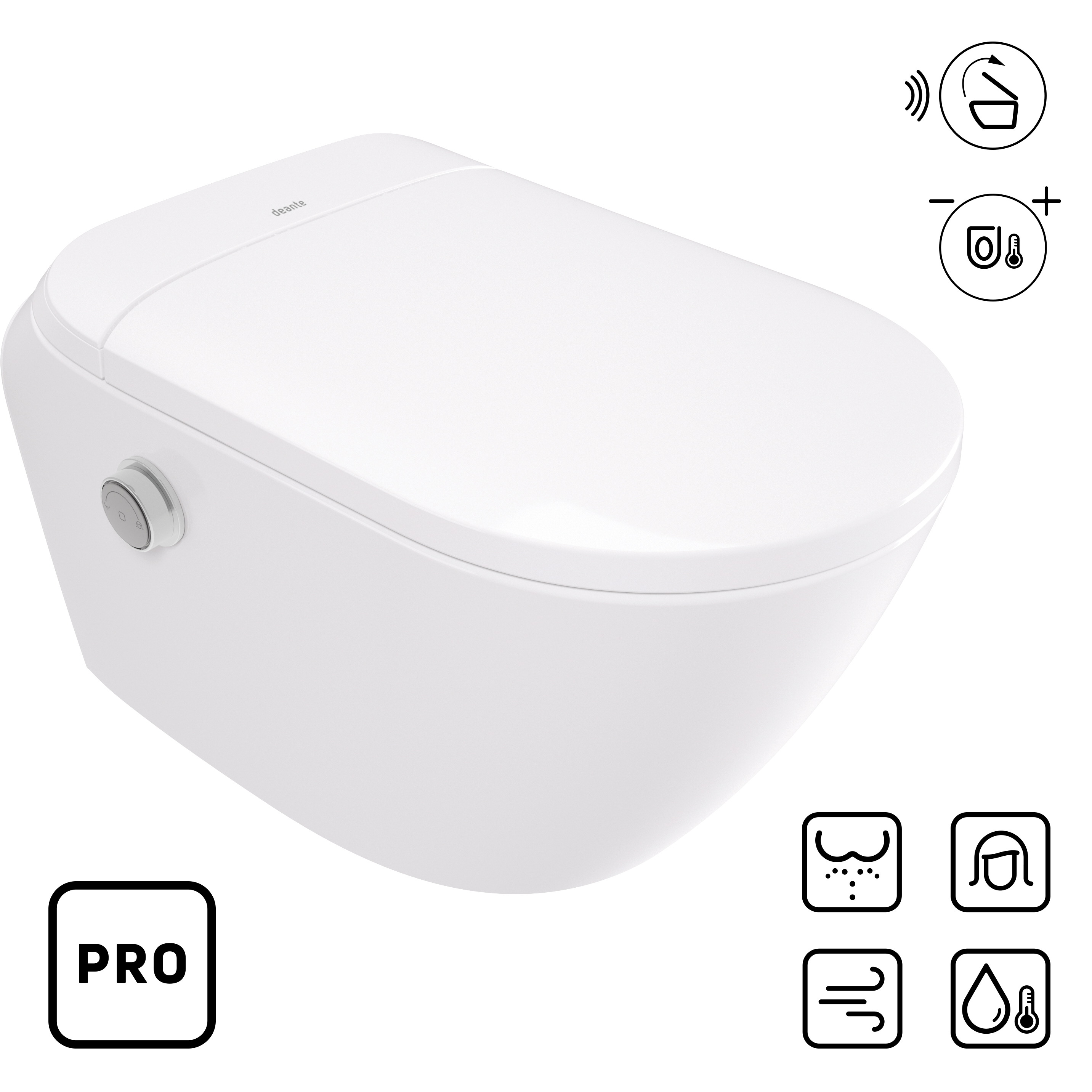 Miska WC smart z deską automatyczą - pro