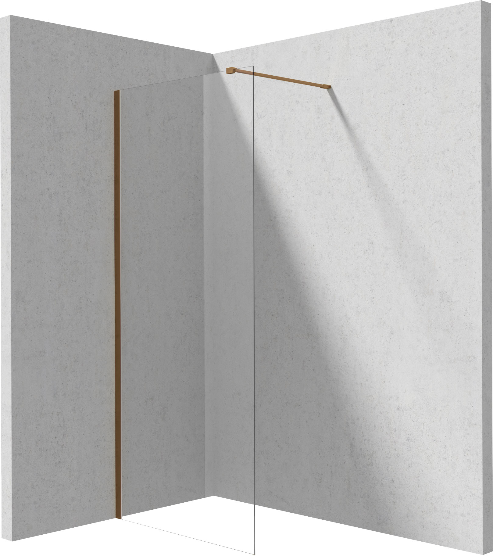 Prizma - Ścianka prysznicowa walk-in 100 cm