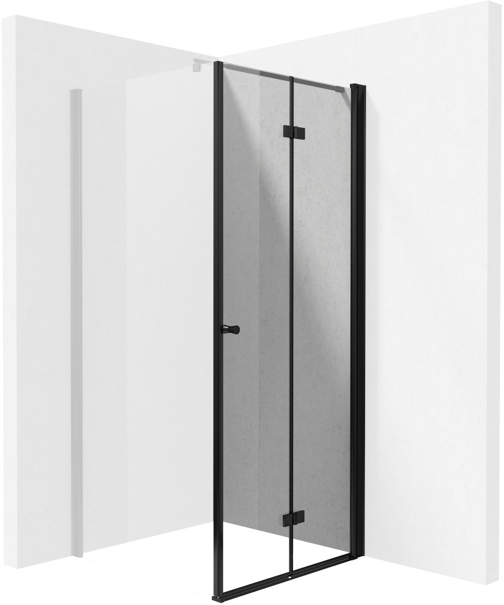 Kerria Plus - Drzwi prysznicowe systemu Kerria Plus 80 cm - składane