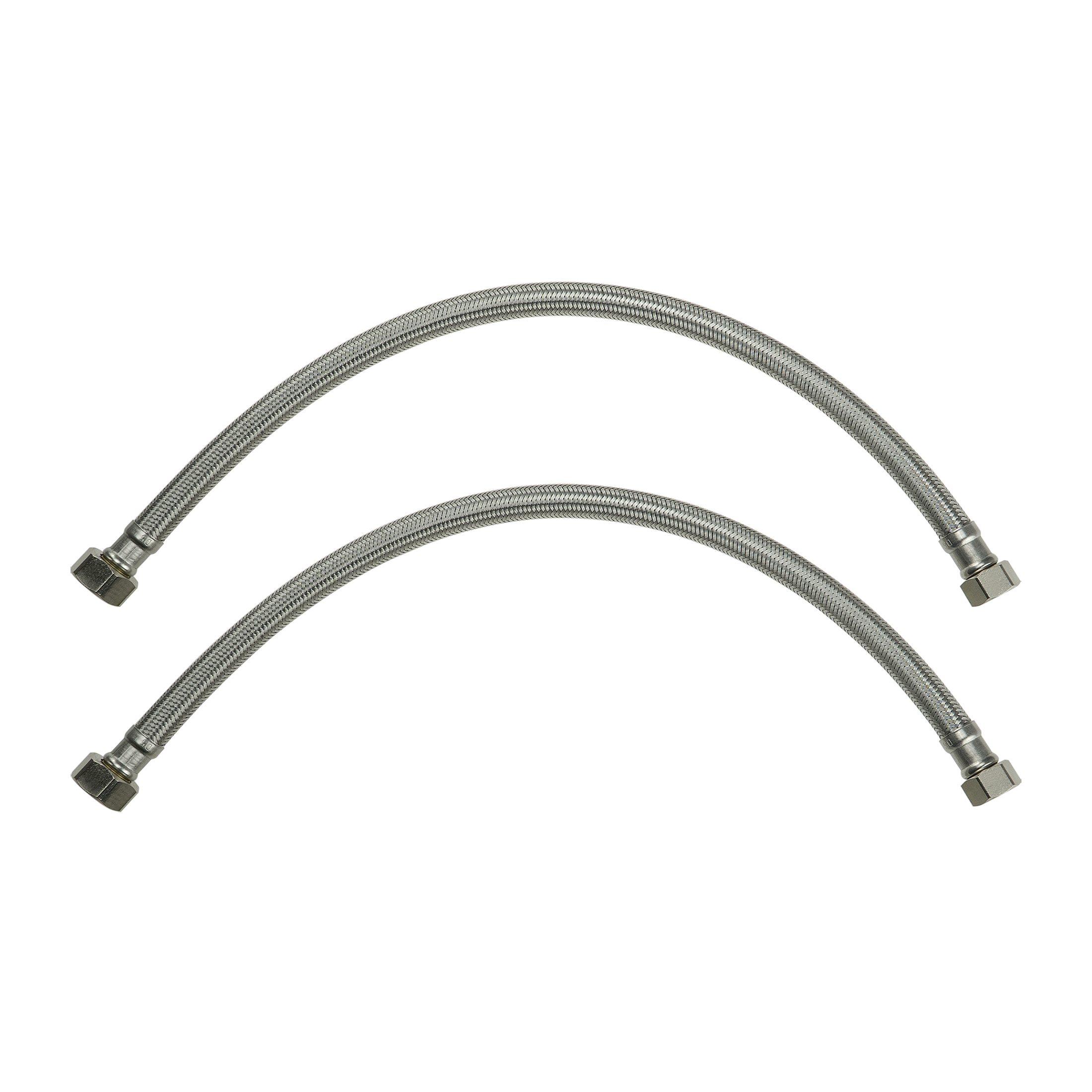 Wężyk przyłączeniowy 1/2" - 3/8" - 2 szt