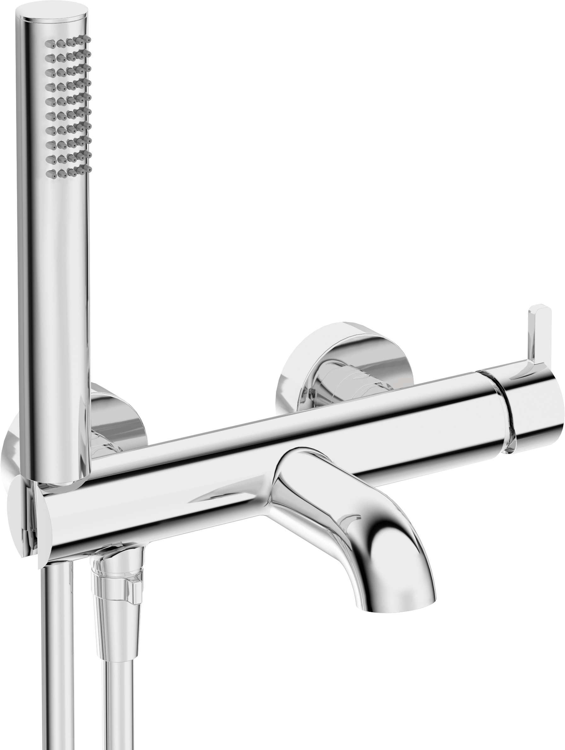 Silia - Bateria wannowa z zestawem prysznicowym