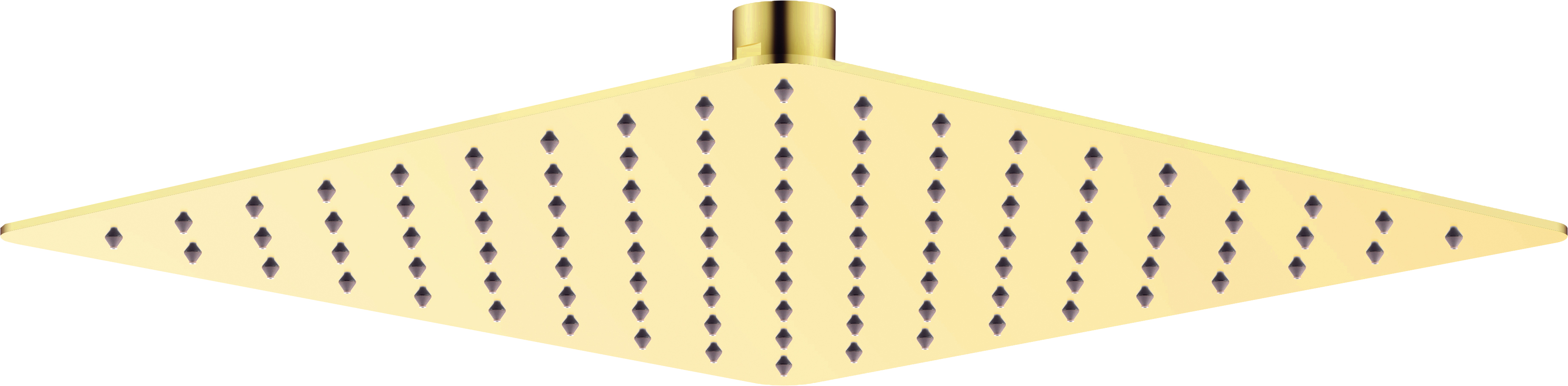 Głowica prysznicowa stalowa - 250x250 mm