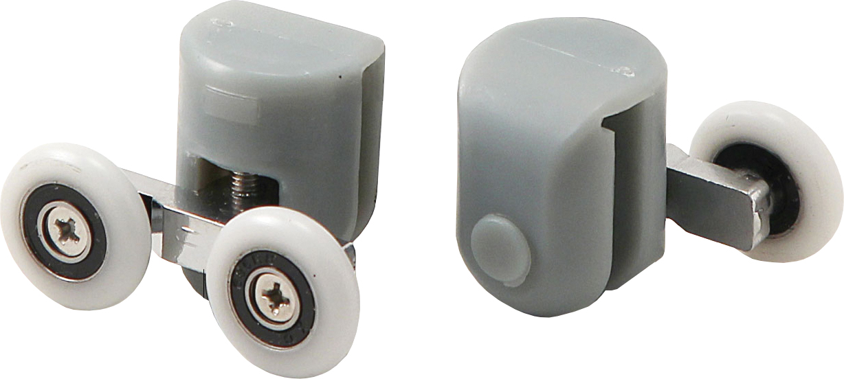 Horné dvojité kolieska pre sklá 5 mm - FI 25 mm Deante