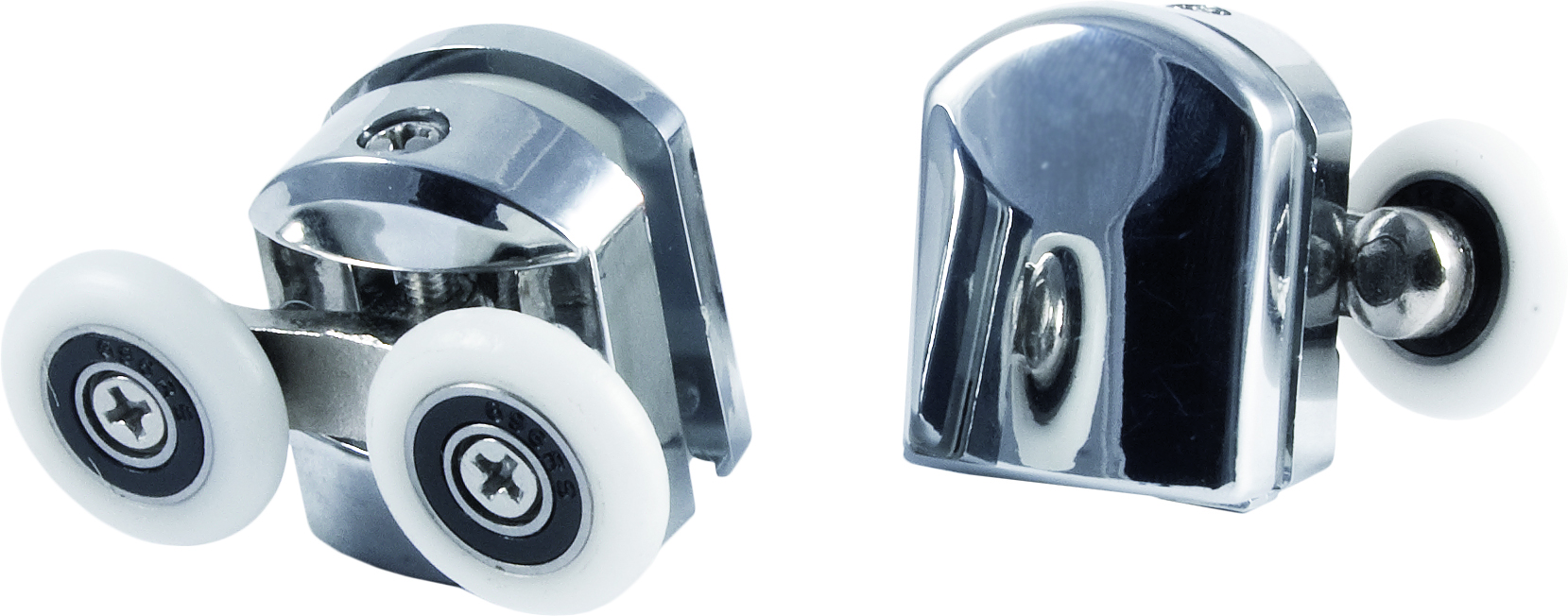 Horné dvojité rolky pre sklá 5 mm - FI 23 mm